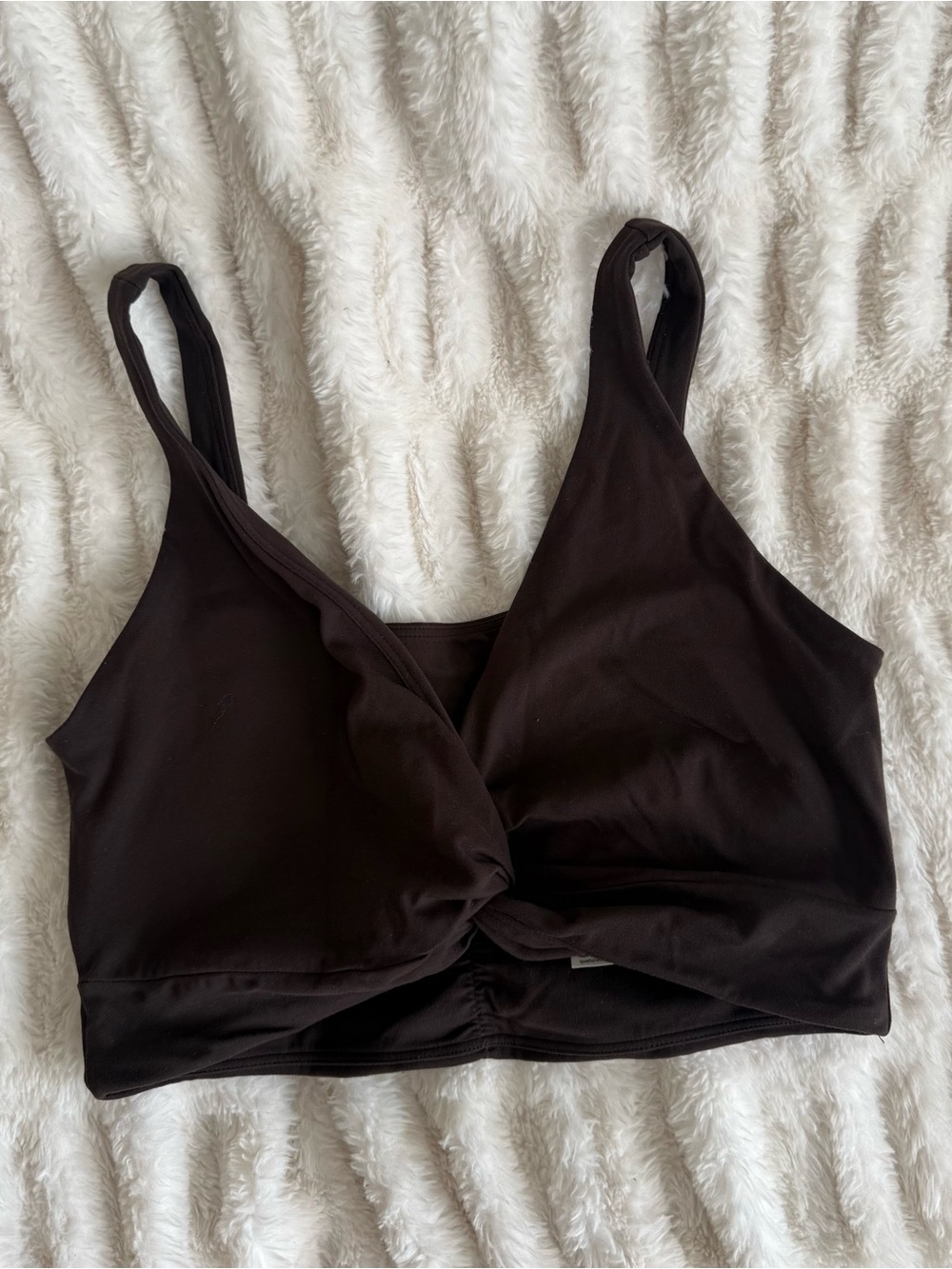 Free People Twist-Front Bralette - Brown